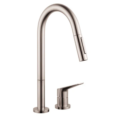 Фото - Смеситель для кухни Axor Citterio M 34822800, сталь - Hansgrohe