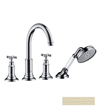 Фото - Смеситель на край ванны Axor Montreux 16544820, никель - Hansgrohe