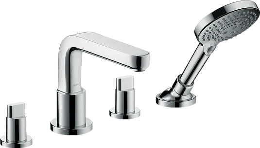 Фото - Смеситель Hansgrohe Metris S 31446000 на борт ванны - Hansgrohe