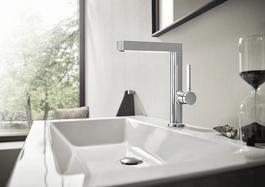 Фото - Смеситель для раковины Hansgrohe Finoris 76060000, хром - Hansgrohe