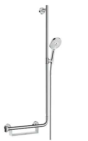 Фото - Душевой гарнитур Hansgrohe Raindance Select S 26326400 хром, белый - Hansgrohe