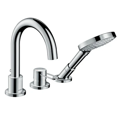 Фото - Смеситель на край ванны Axor Uno 38436000, хром - Hansgrohe