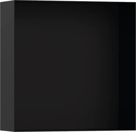 Фото - Встраиваемая в нишу полка Hansgrohe XtraStoris 56073670, матовый чёрный - Hansgrohe