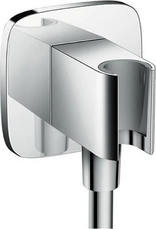 Фото - Шланговое подключение Hansgrohe Fixfit Porter E 26485000 держатель для душа - Hansgrohe