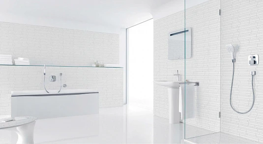 Фото - Полотенцедержатель Hansgrohe PuraVida двойной - Hansgrohe