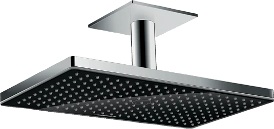 Фото - Верхний душ Hansgrohe Rainmaker Select 460 1jet 24002600, черный хром - Hansgrohe