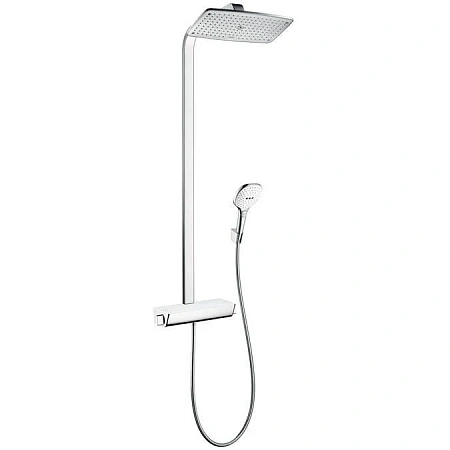 Фото - Душевая система Hansgrohe Raindance E 27286400 хром, белый - Hansgrohe