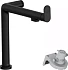 Смеситель для кухни Hansgrohe Aqittura M91 FilterSystem 240 76804670, черный матовый