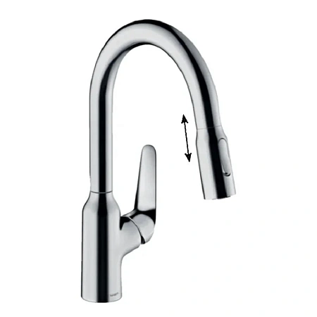 Фото - Смеситель для кухни Hansgrohe Focus 71821000 хром - Hansgrohe