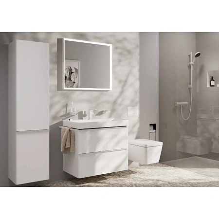 Фото - Смеситель для раковины Hansgrohe Tecturis E 73023700 белый - Hansgrohe