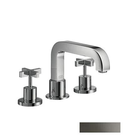 Фото - Смеситель на край ванны Axor Citterio 39436330, черный хром - Hansgrohe