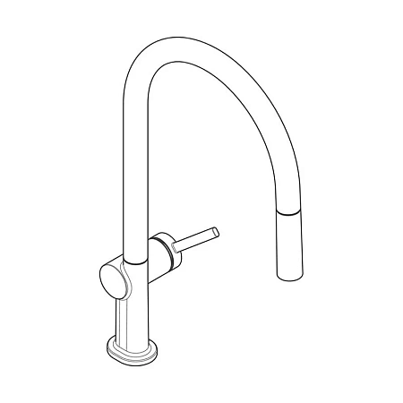 Фото - Смеситель для кухни Hansgrohe Talis Classic 72800340 хром - Hansgrohe