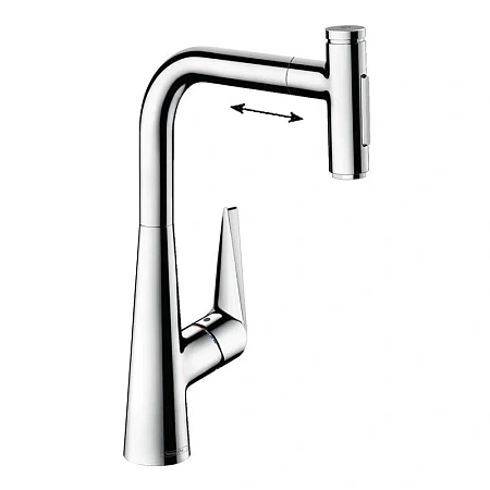 Фото - Смеситель для кухни Hansgrohe Talis Select 73867000 хром - Hansgrohe