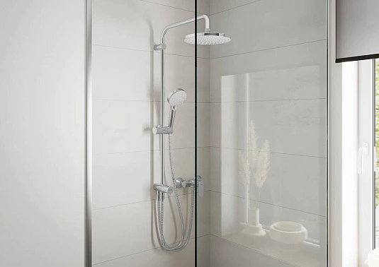 Фото - Душевая стойка Hansgrohe Vernis Blend Showerpipe 200 1jet Reno 26272000, хром - Hansgrohe