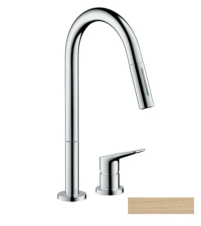 Фото - Смеситель для кухни Axor Citterio M 34822140, бронза - Hansgrohe