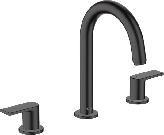 Фото - Смеситель для раковины Hansgrohe Vernis Shape 71563670, черный матовый - Hansgrohe