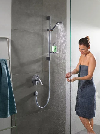 Фото - Смеситель для душа Hansgrohe Novus 71065000, хром - Hansgrohe