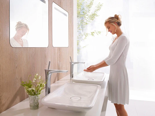 Фото - Смеситель Hansgrohe PuraVida 15072000 для раковины - Hansgrohe