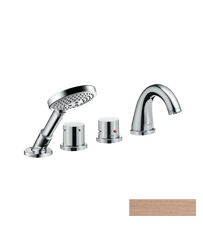 Фото - Термостат на край ванны Axor Starck 10461310, красное золото - Hansgrohe