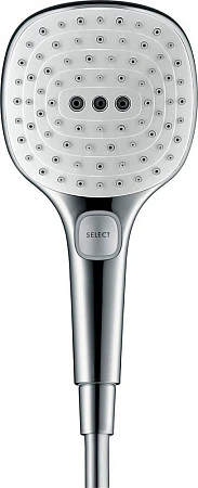 Фото - Ручной душ Hansgrohe Raindance Select E 120 Air 3jet 26520670, черный - Hansgrohe