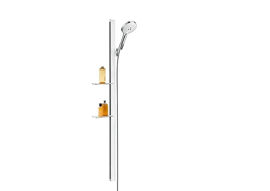 Фото - Душевой гарнитур Hansgrohe Raindance Select S 27646400 хром, белый - Hansgrohe