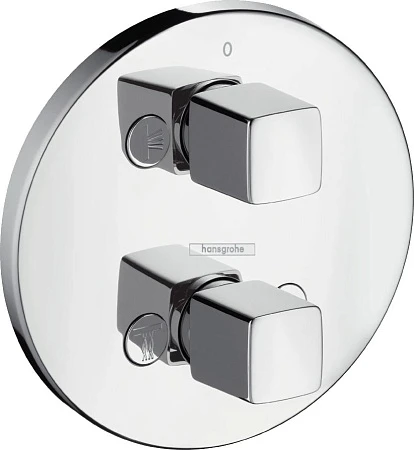 Фото - Переключатель потоков Hansgrohe Metris iControl E 31958000 на три потребителя - Hansgrohe