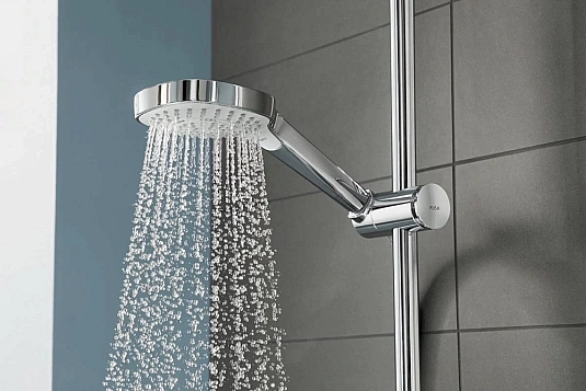 Фото - Душевой гарнитур Hansgrohe Croma Select E 26581400 хром, белый - Hansgrohe