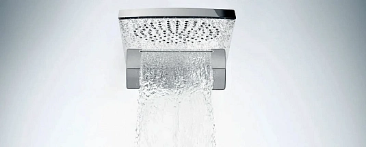 Фото - Душ верхний Hansgrohe Raindance Rainfall 28433000/15932000/15981180/15972000/15974180/15715000/1800180 хром - Hansgrohe