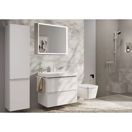 Фото - Смеситель для раковины Hansgrohe Tecturis E 73012700 белый - Hansgrohe