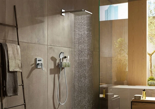 Фото - Верхний душ Hansgrohe Raindance E 30 26238140 Шлифованная бронза - Hansgrohe