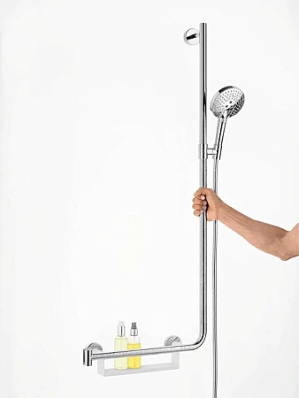 Фото - Душевой гарнитур Hansgrohe Raindance Select S 26327400 хром, белый - Hansgrohe