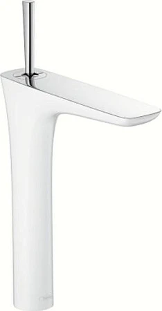 Фото - Смеситель для раковины Hansgrohe PuraVida 15066400, белый хром - Hansgrohe