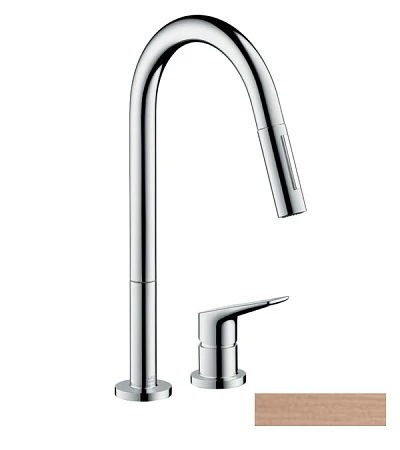 Фото - Смеситель для кухни Axor Citterio M 34822310, красное золото - Hansgrohe