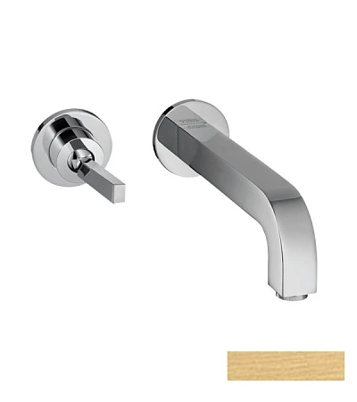 Фото - Смеситель для раковины Axor Citterio 39116250, золото - Hansgrohe