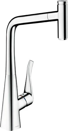 Фото - Смеситель Hansgrohe Metris Select 14884000 для кухонной мойки - Hansgrohe