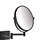 Косметическое зеркало Hansgrohe AddStoris 41791670, черный матовый