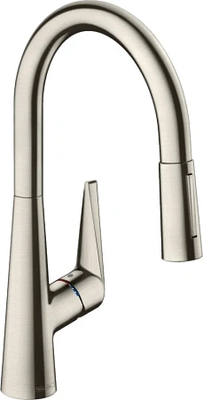 Фото - Смеситель для кухни Hansgrohe Talis Classic 73851800 серый - Hansgrohe