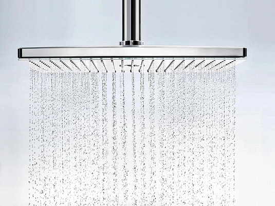 Фото - Душ верхний Hansgrohe Rainmaker Select 460 24004600 хром, черный - Hansgrohe