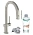 Смеситель для кухни Hansgrohe Aqittura 76800800 серый