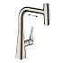 Смеситель для кухни Hansgrohe Metris Select 73816800 серый