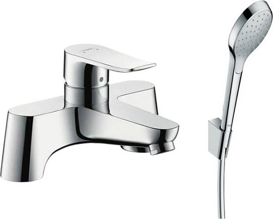 Фото - Смеситель на край ванны Hansgrohe Novus 71044000, хром - Hansgrohe