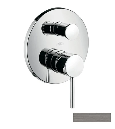 Фото - Смеситель для ванны Axor Starck 10416340, черный хром - Hansgrohe