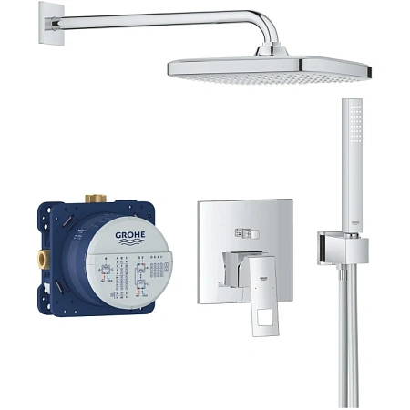 Фото - Душевая система Grohe Eurocube 25239000 хром - Hansgrohe