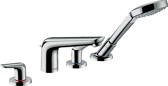 Фото - Смеситель на край ванны Hansgrohe Novus 71333000, хром - Hansgrohe