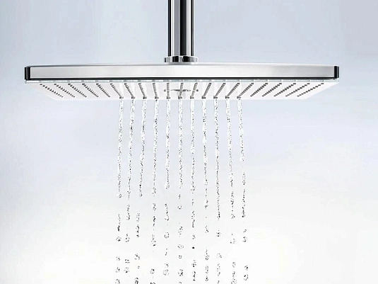 Фото - Душ верхний Hansgrohe Rainmaker Select 460 24004600 хром, черный - Hansgrohe