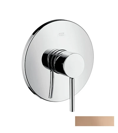 Фото - Смеситель для душа Axor Starck 10616300, красное золото - Hansgrohe