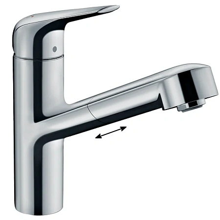 Фото - Смеситель для кухни Hansgrohe Focus 71814000 хром - Hansgrohe