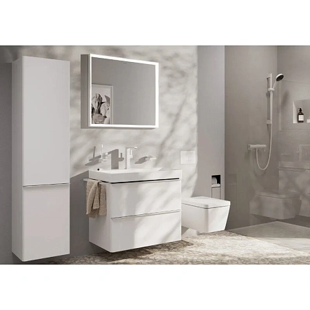 Фото - Смеситель для раковины Hansgrohe Tecturis E 73060700 белый - Hansgrohe