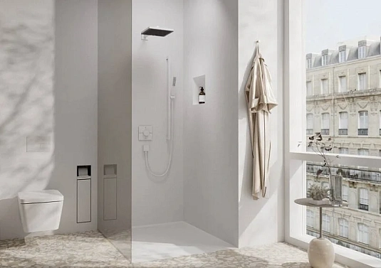 Фото - Смеситель для душа Hansgrohe ShowerSelect 15583700 белый - Hansgrohe