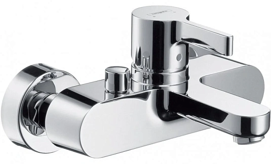 Фото - Смеситель для ванны с душем Hansgrohe Metris S 31460000/31060000 хром - Hansgrohe